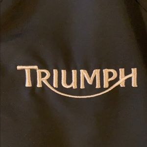 Triumph motorcycle Nike golf pull over